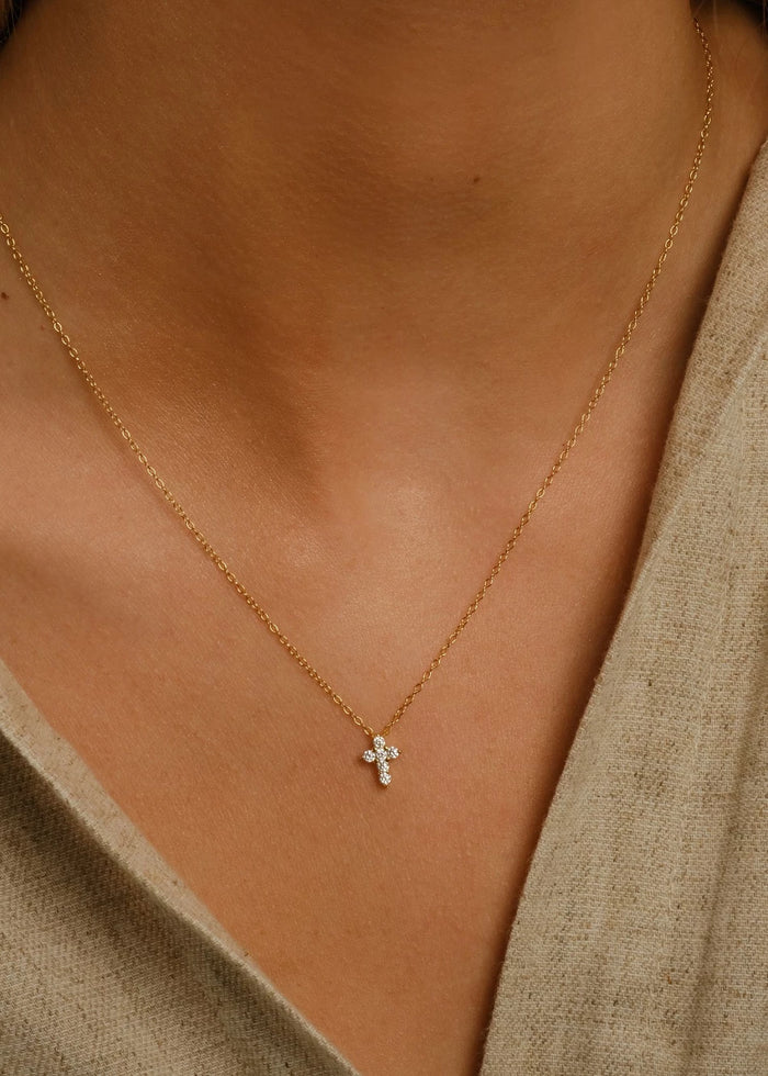 Shining Cross Necklace