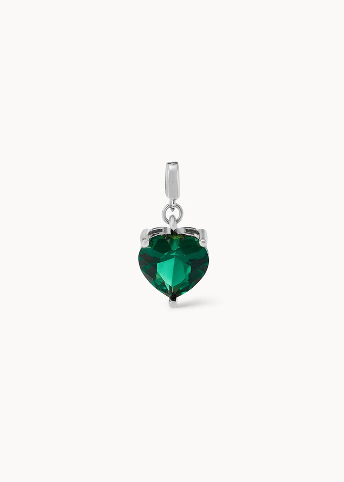 Green Heart Charm