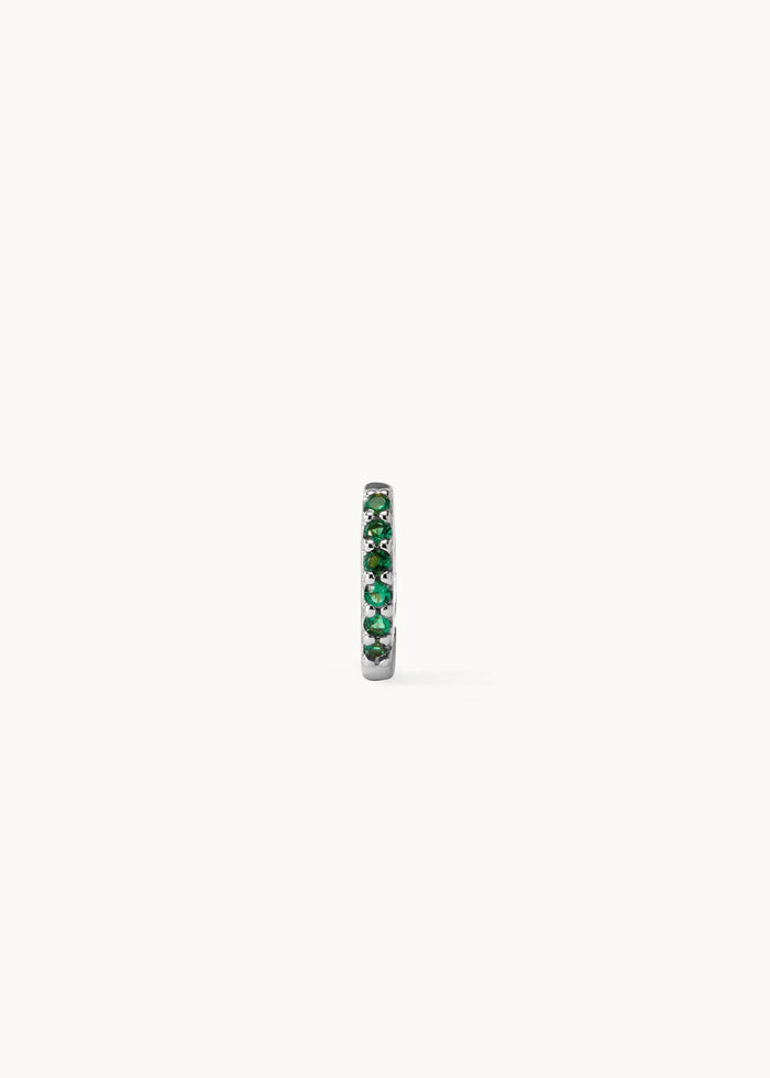 Piercing Green Mini-Hoop