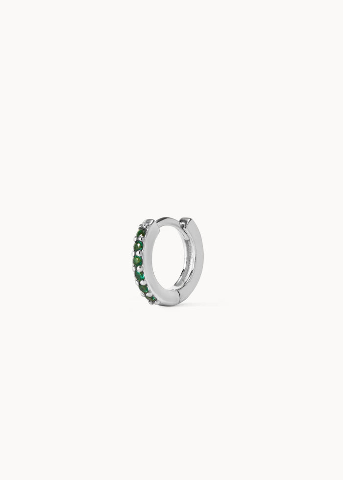 Piercing Green Mini-Hoop