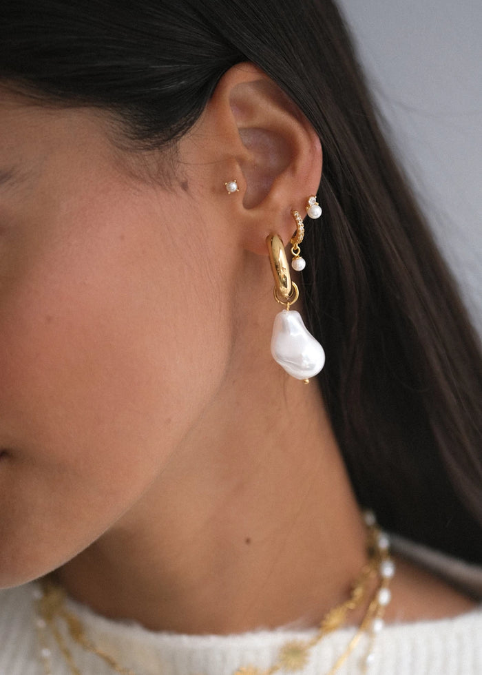 Pendientes Perla Cz