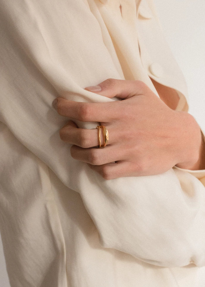 Anillo Golden Doble