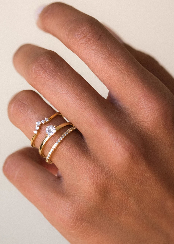 Anillo Lyra White