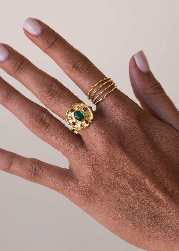 Anillo Caeli Green