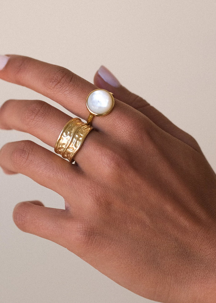 Anillo White Moon