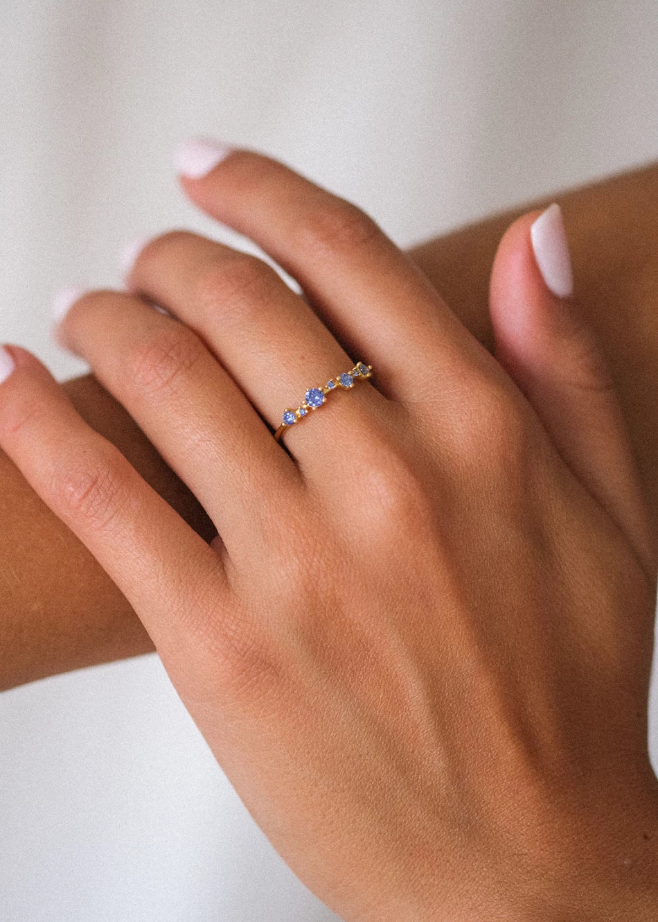 Anillo Meilé Blue