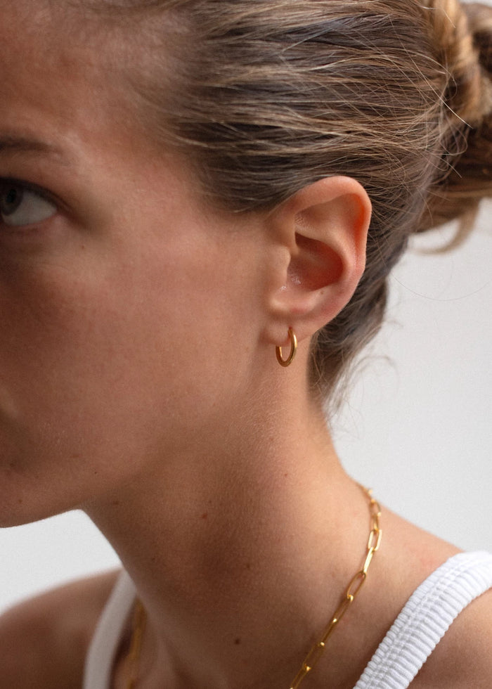 Pendientes Aros Click Acero