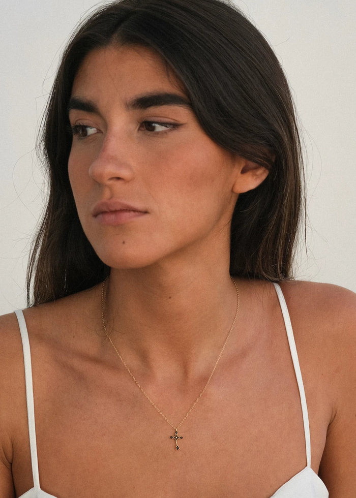 Colgante Cruz Negra