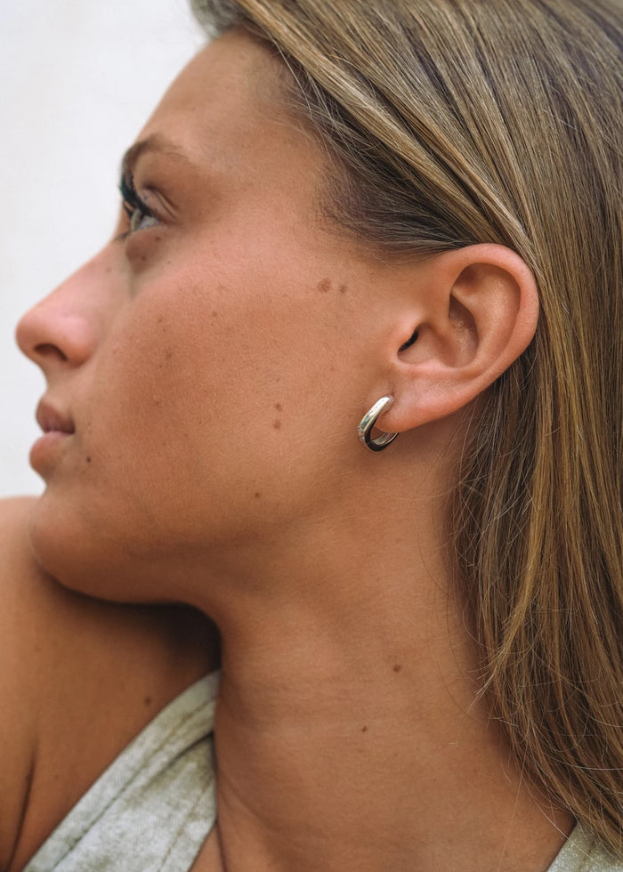 Pendientes Square Hoop