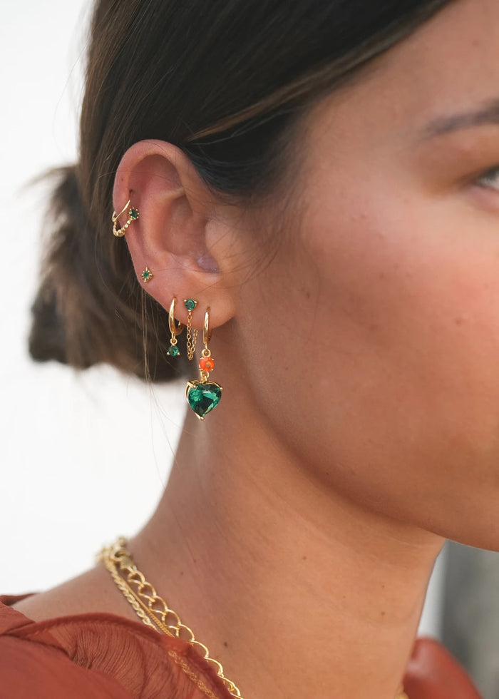 Pendientes Shine Green