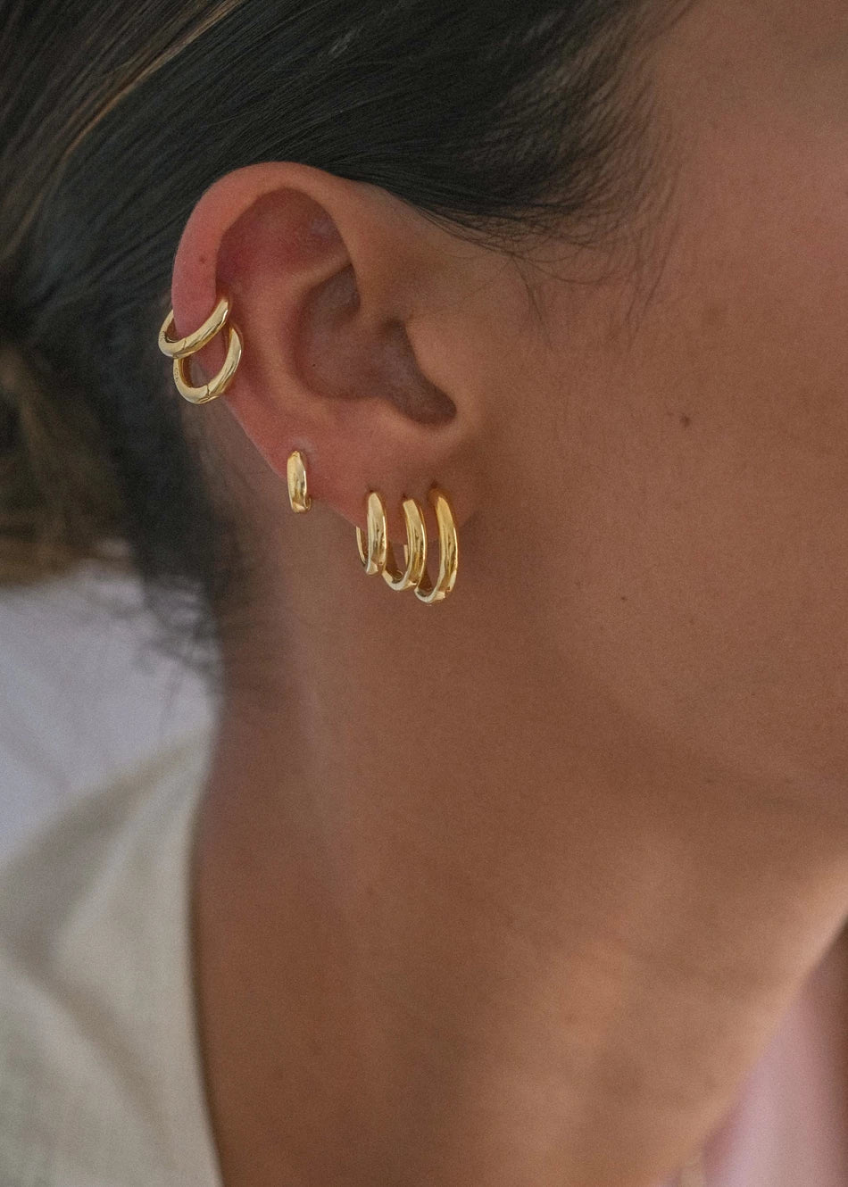 Click 14mm Thick Hoop Piercing