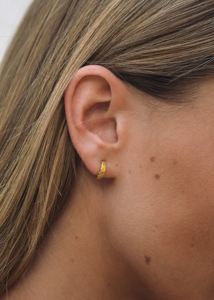 Piercing Little Serpent Hoop