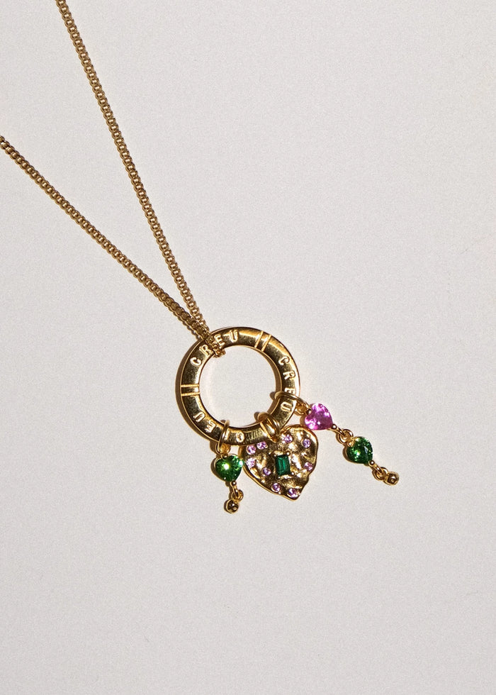 Green and Pink Necklace