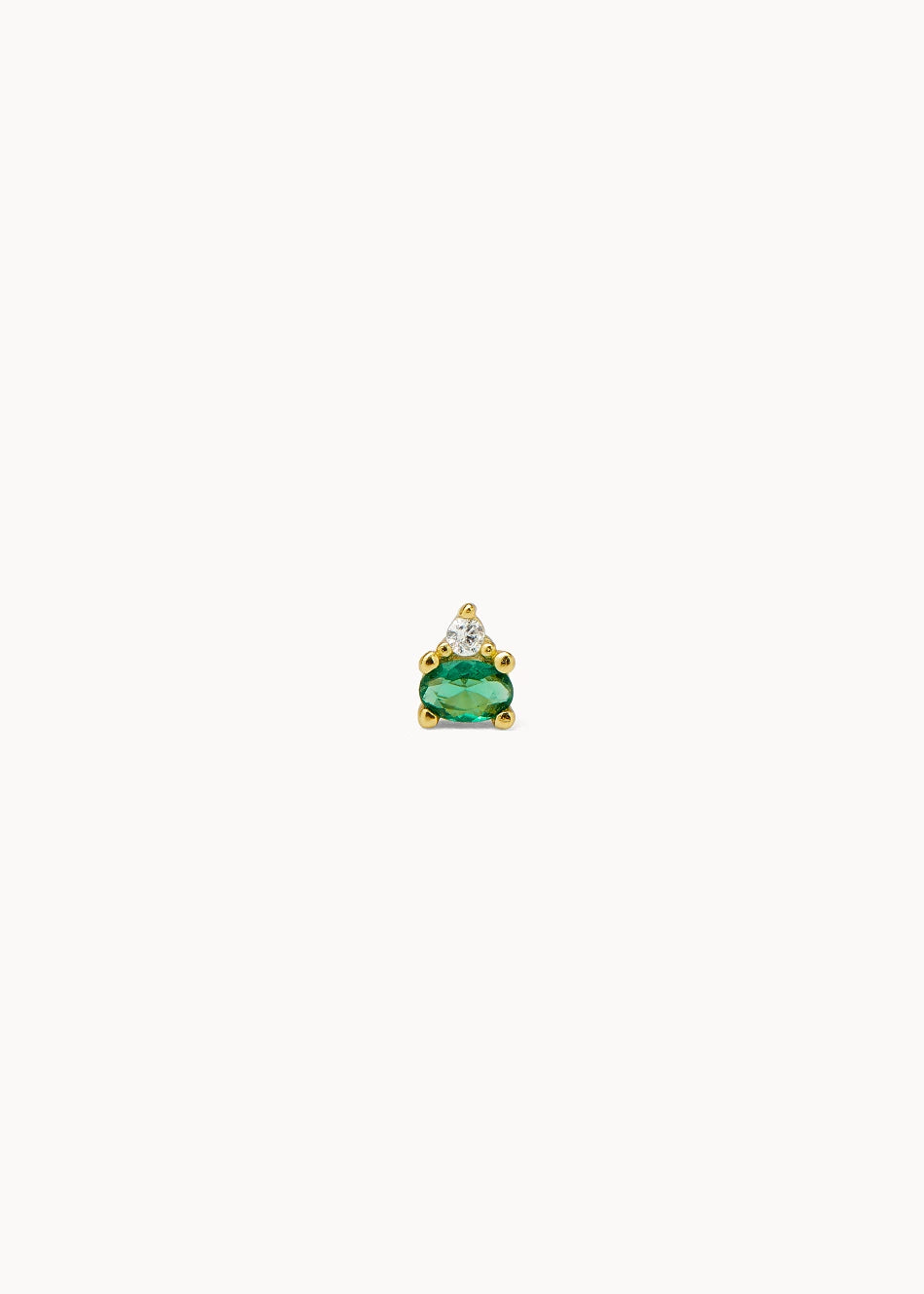 Mini Green Zirconia Piercing