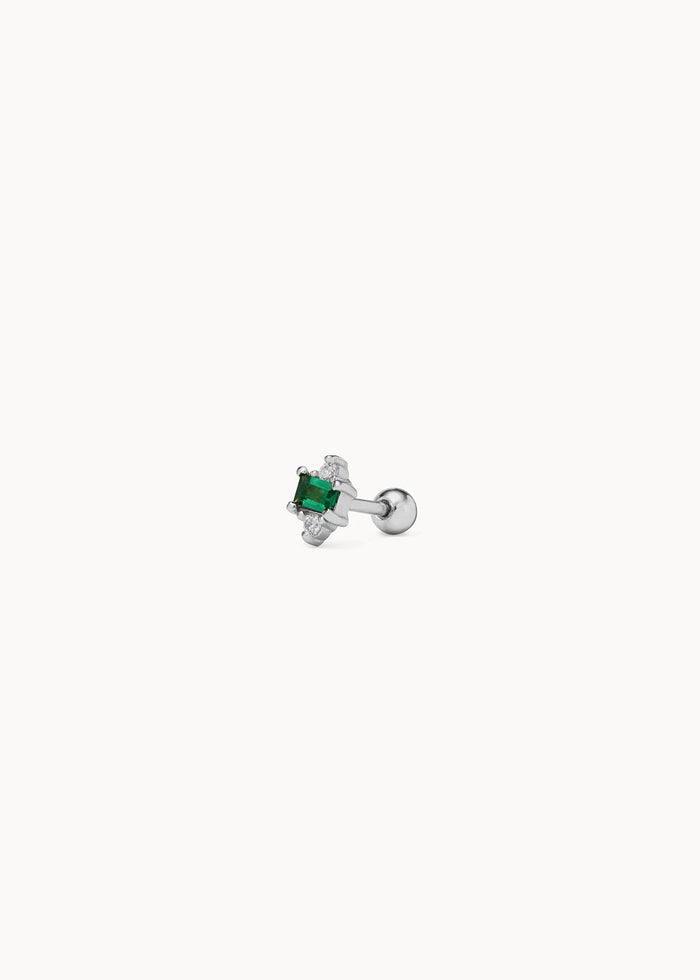 Piercing Verde Doble