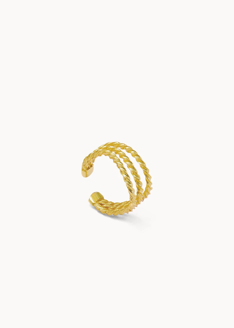 Pendiente Triple Tressé Ear Cuff