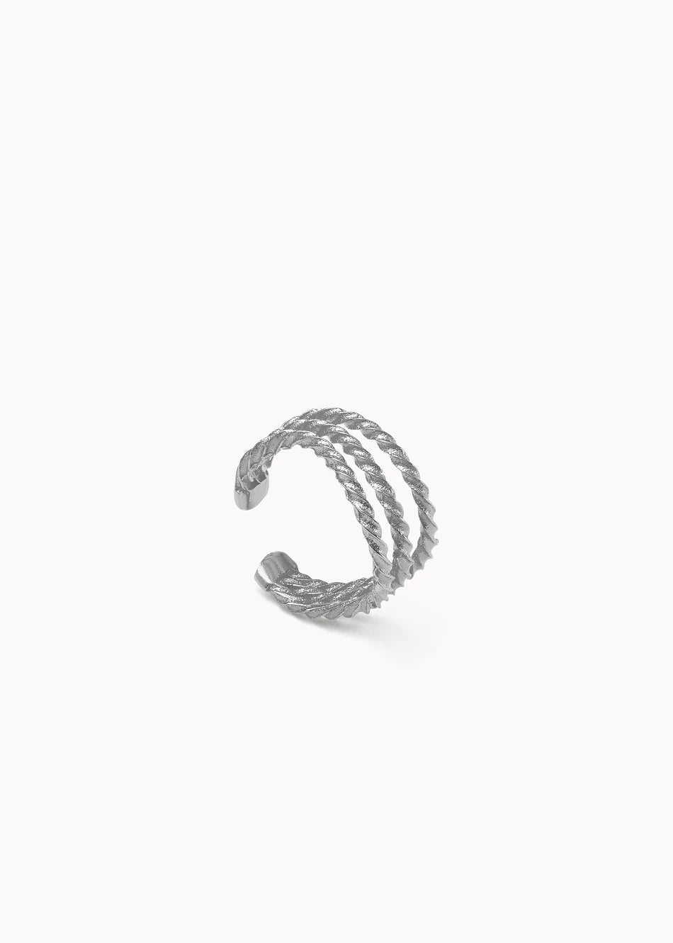 Pendiente Triple Tressé Ear Cuff