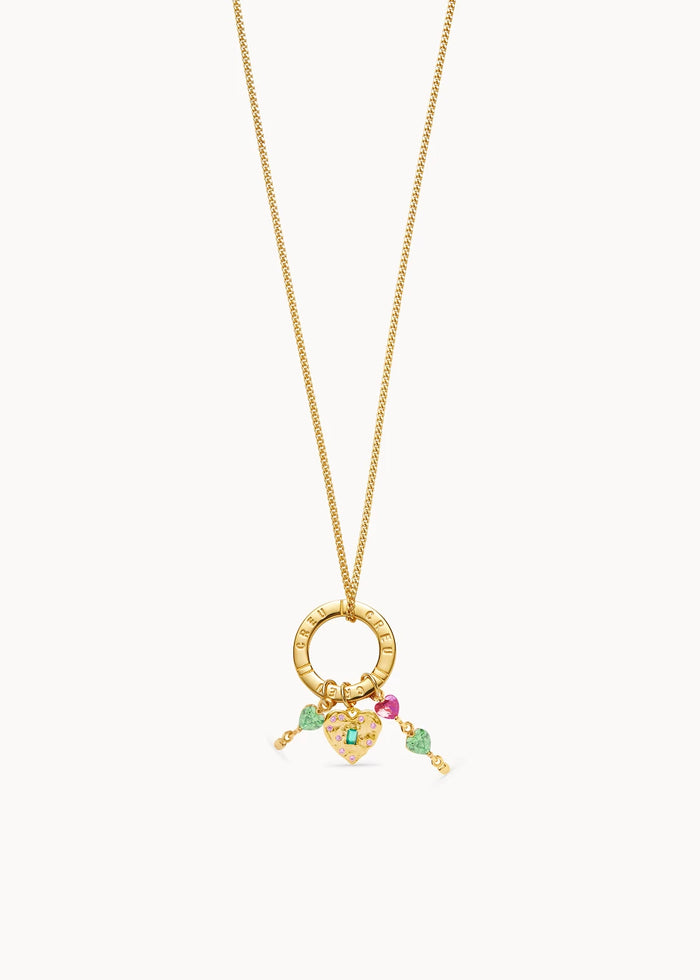 Green and Pink Necklace