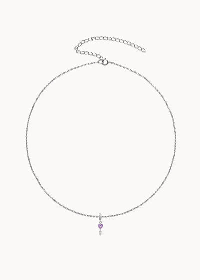 Ma Cherie Violet Necklace