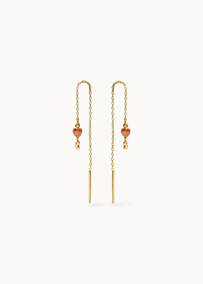 Pendientes Ma Cherie Naranja