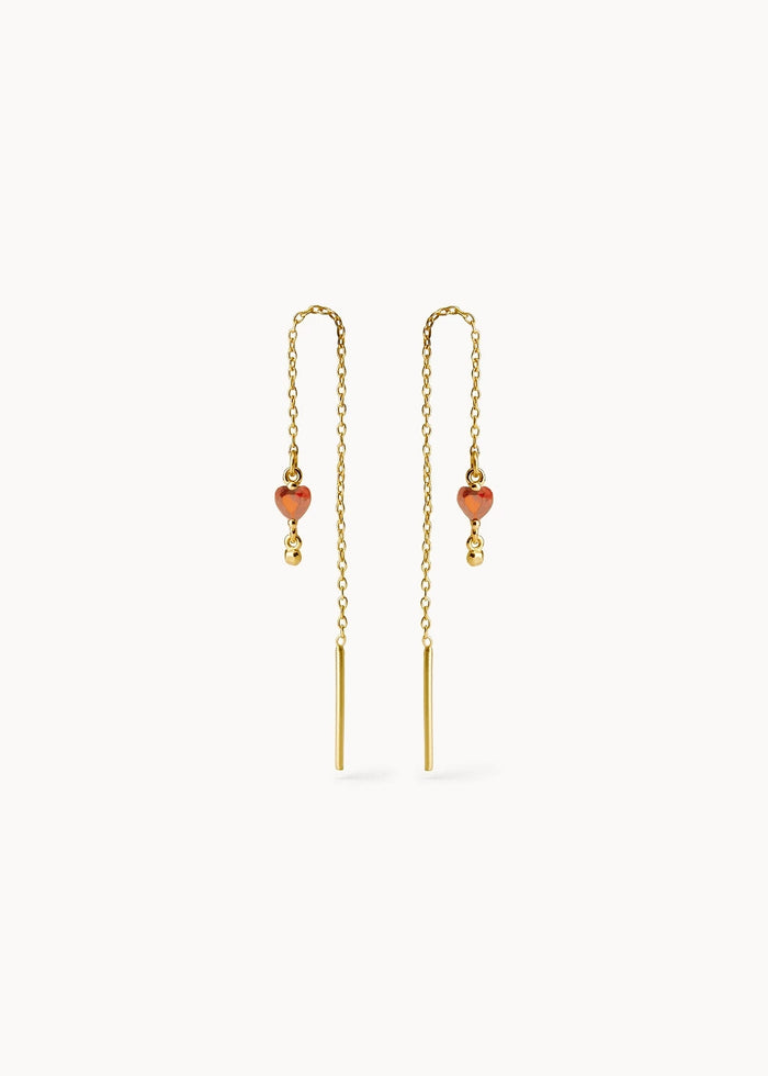 Pendientes Ma Cherie Naranja