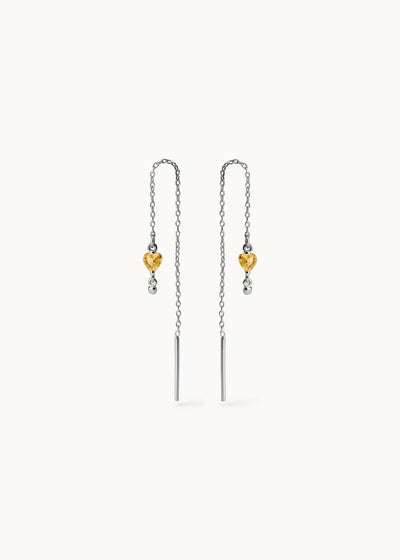 Pendientes Ma Cherie Amarilla