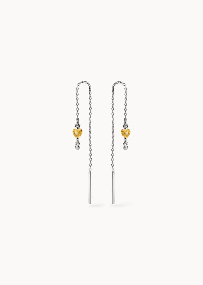 Pendientes Ma Cherie Amarilla
