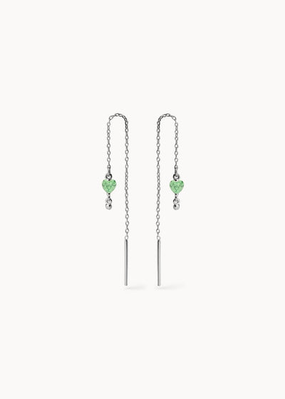 Pendientes Ma Cherie Verde