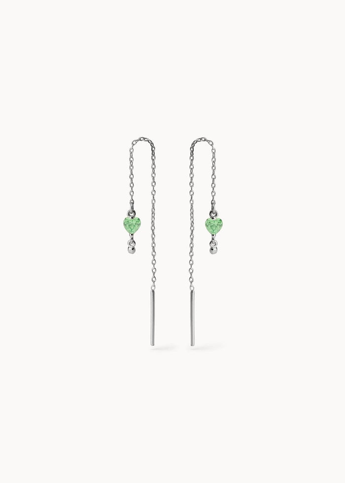 Ma Cherie Green Earrings