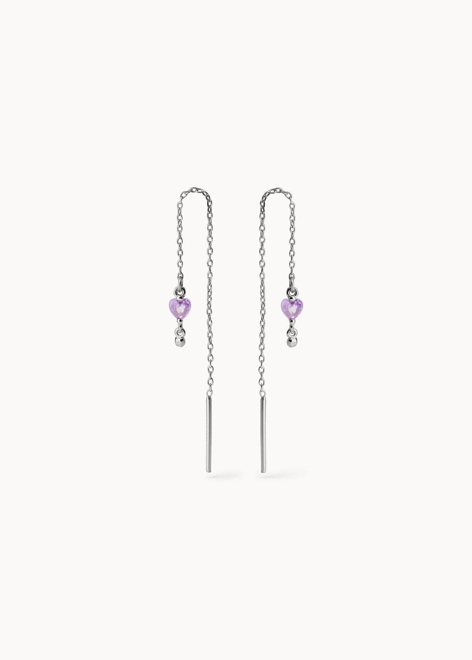 Pendientes Ma Cherie Violeta