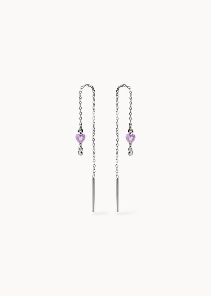 Ma Cherie Violet Earrings