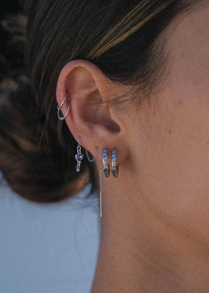 Ma Cherie Violet Earrings