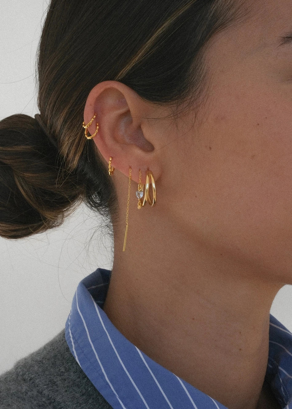 Pendientes Ma Cherie Violeta