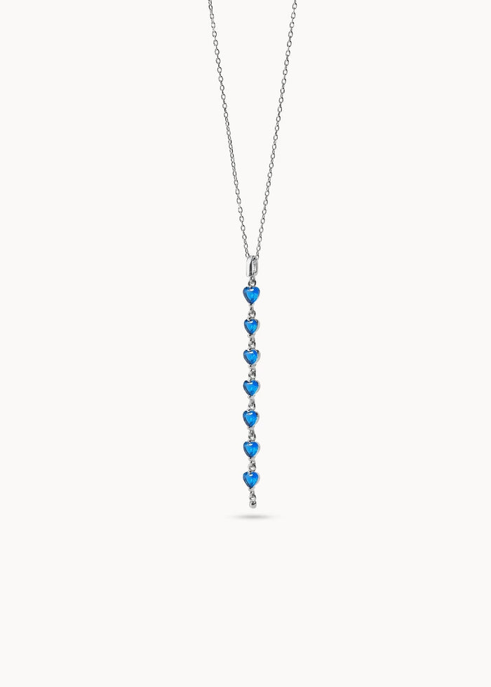 Collar Ma Chérie Drop Azul Profundo
