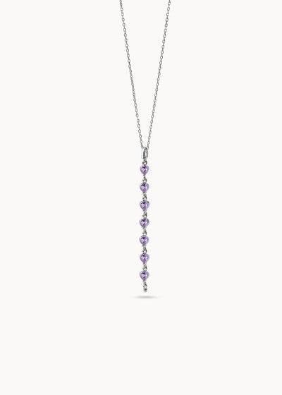 Ma Chérie Drop Violet Necklace