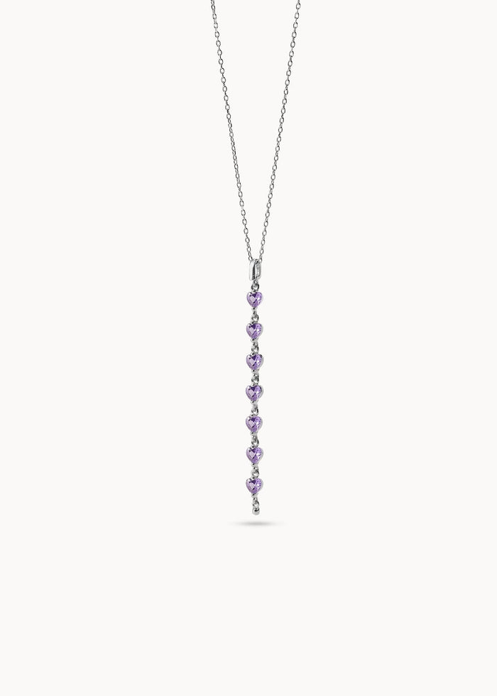Collar Ma Chérie Drop Violeta