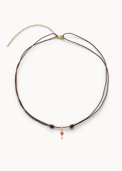 Brun Ma Cherie Red Necklace