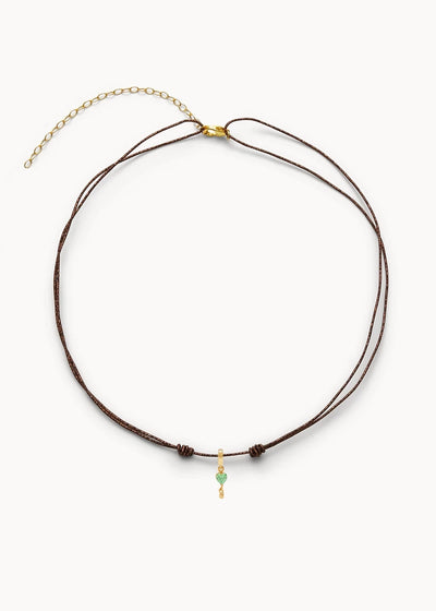 Brun Ma Cherie Green Necklace