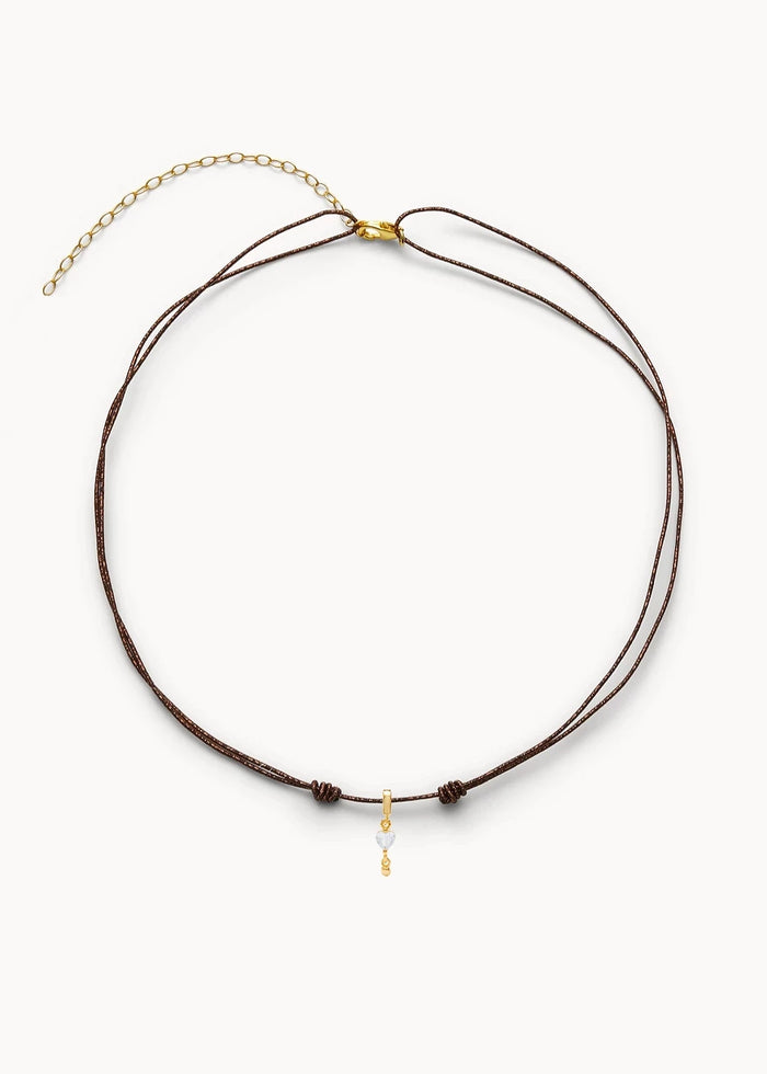 Brun Ma Cherie Blue Necklace