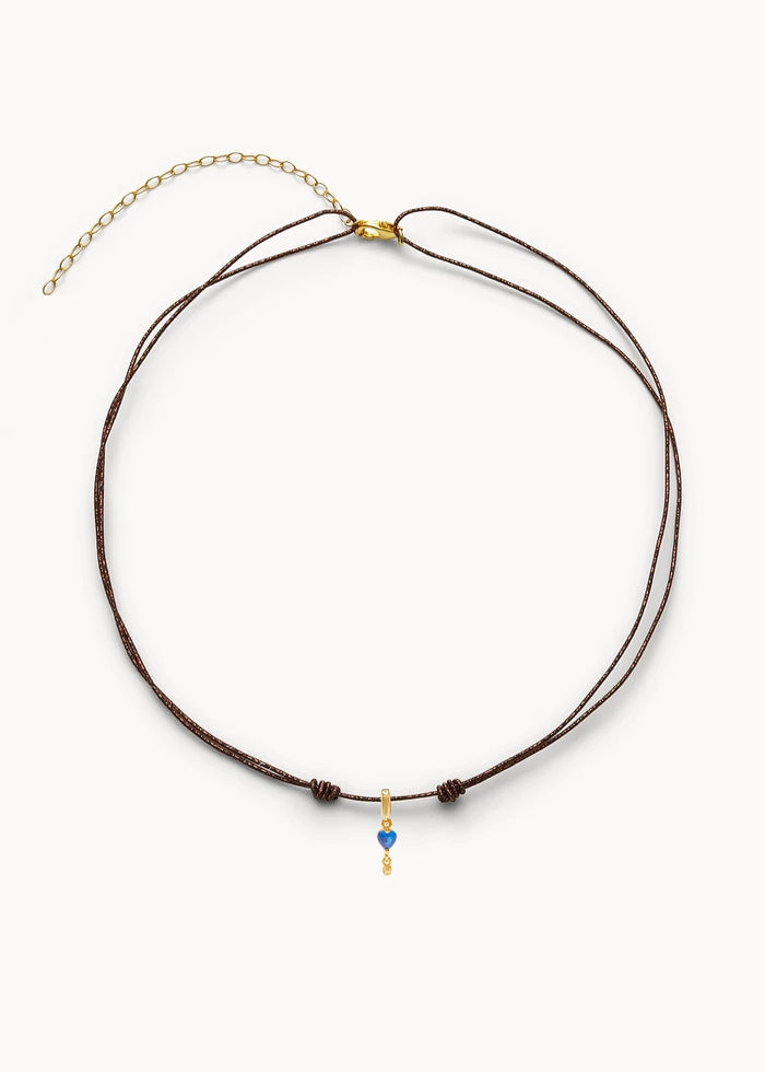 Brun Ma Cherie Deep Blue Necklace