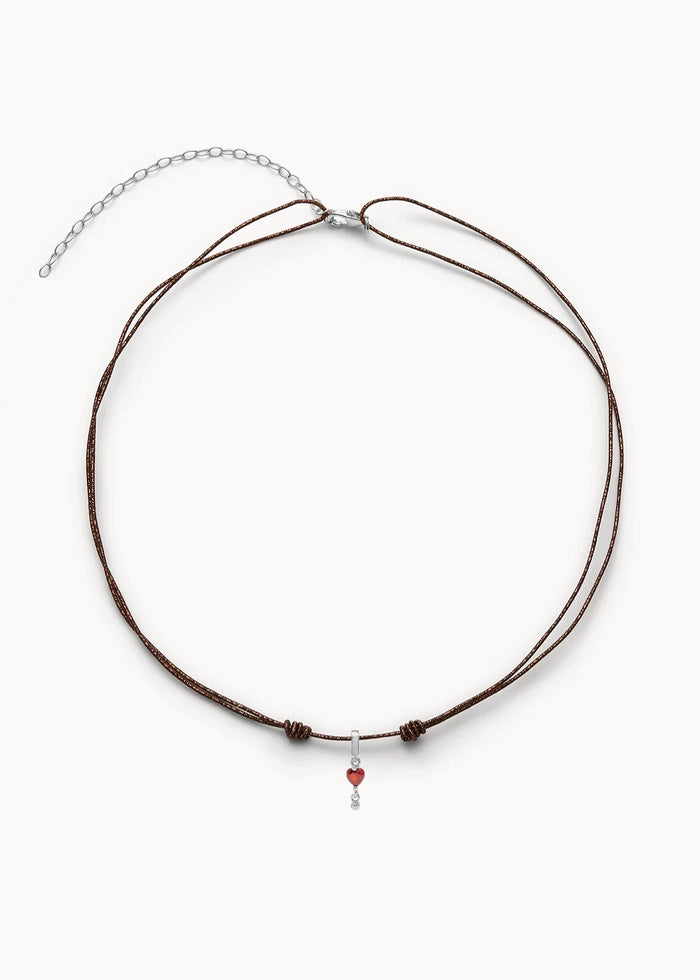 Brun Ma Cherie Red Necklace