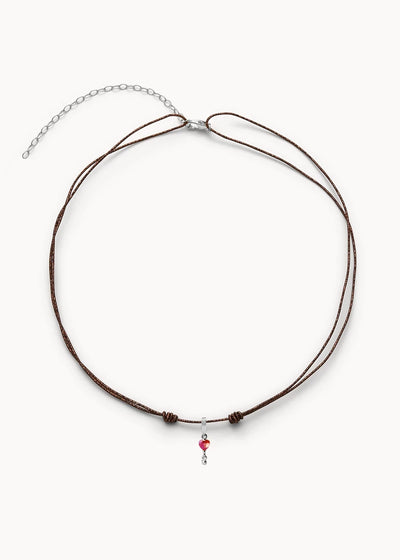 Brun Ma Cherie Pink Necklace
