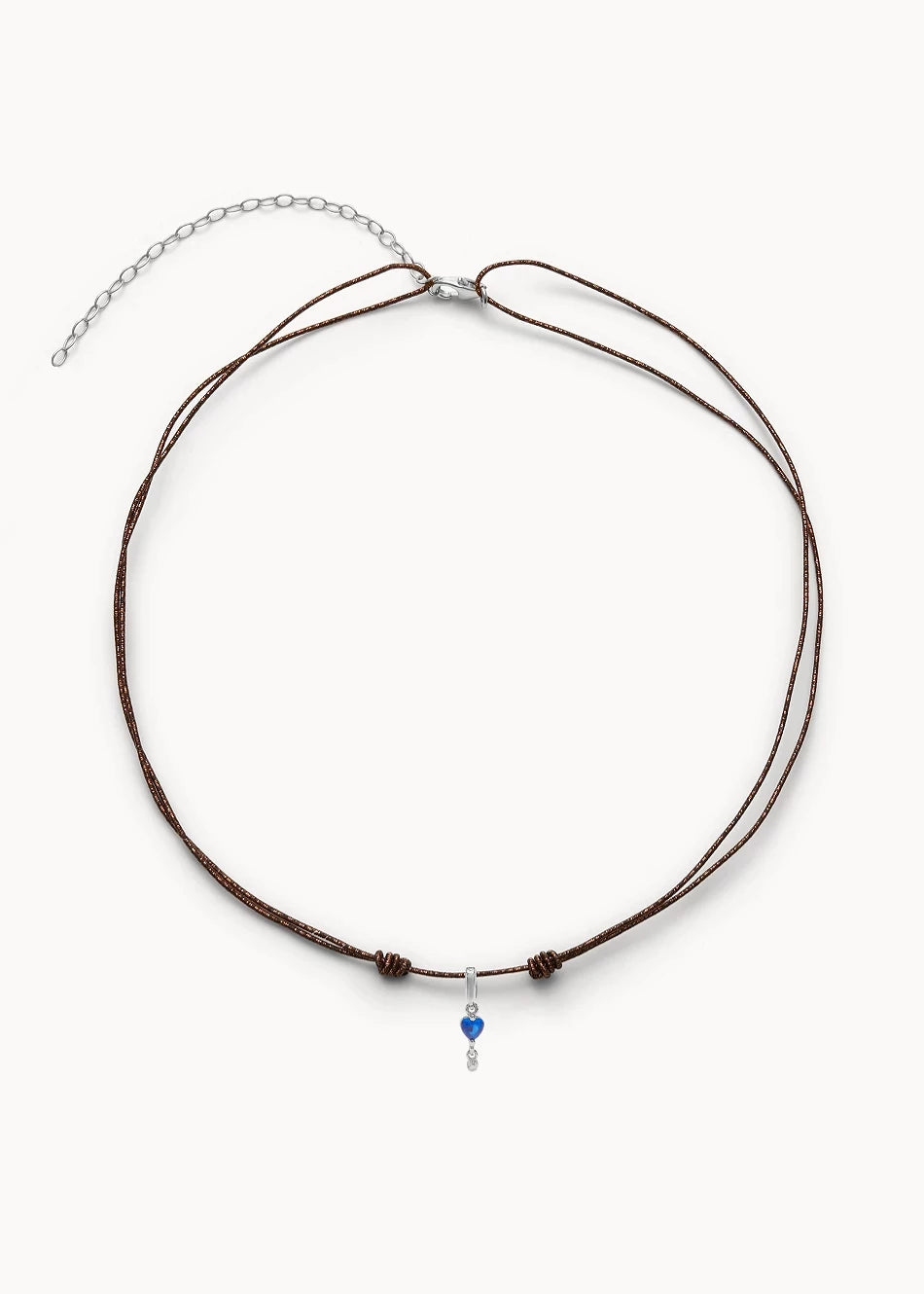 Collar Brun Ma Cherie Azul Profundo
