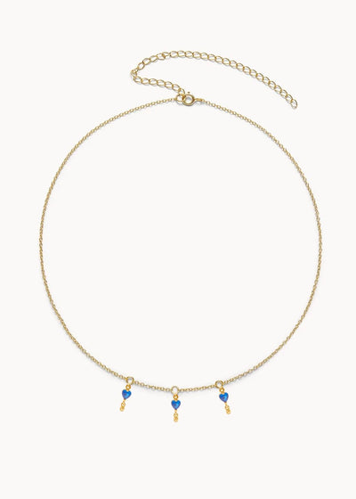 Mon Amour Deep Blue Necklace