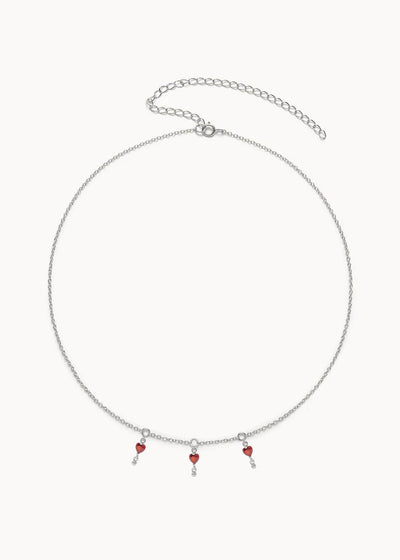 Mon Amour Red Necklace