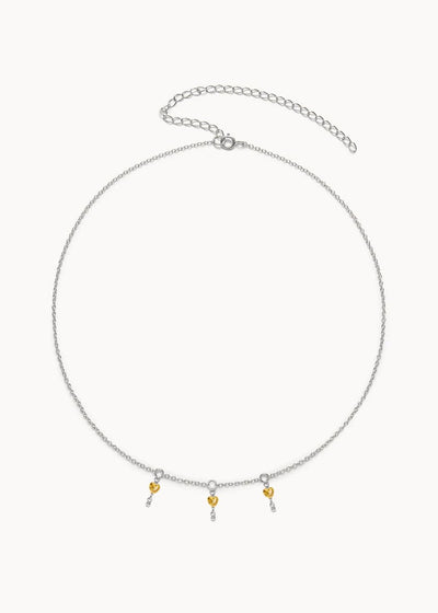 Mon Amour Yellow Necklace