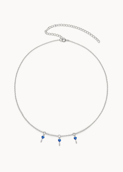 Mon Amour Deep Blue Necklace