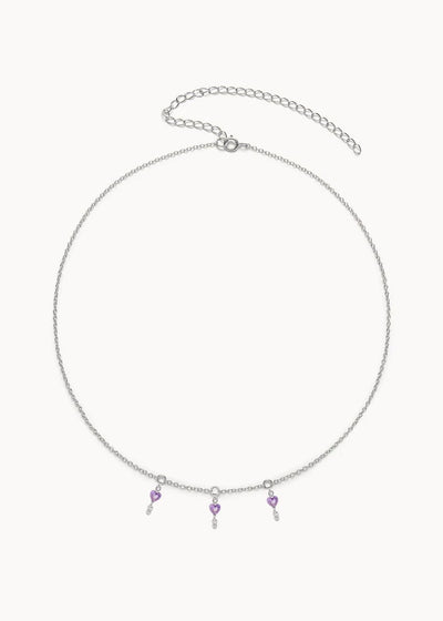 Mon Amour Violet Necklace