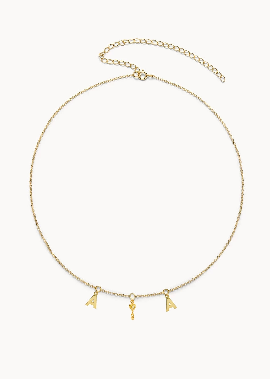 Collar Dans le Coeur Amarilla
