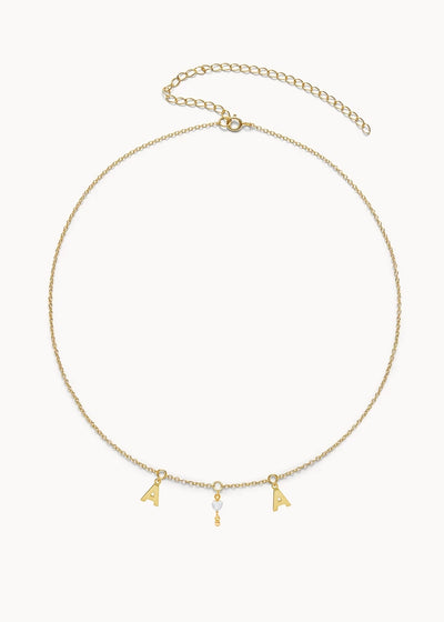 Collar Dans le Coeur Azul